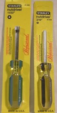 NEW Manufacture Package PROFESSIONAL STANLEY TOOL  3/16” & 11/32” NUTDRIVERS USA