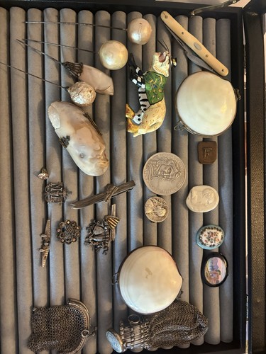 Lot brocante fond tiroir - lot,