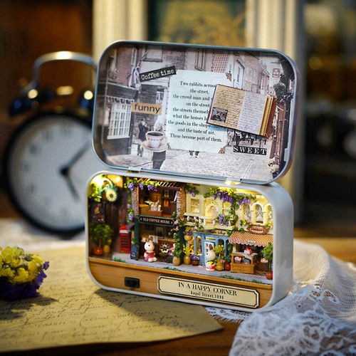 Miniature dollhouse bois - en,
