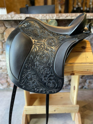 Selle cheval espagnol cuir - espagnol,