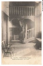 CAR-ACCP3-0177-21 - Chateau du Clos Peugeot - Carved Wooden Staircase