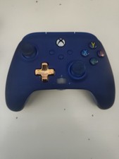 PowerA Enhanced Wired Videogame Controller for Xbox S X One Blue For Parts Only 
