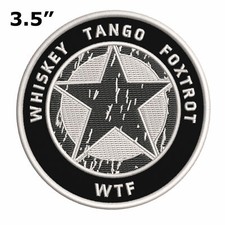 Whiskey Tango Foxtrot Patch