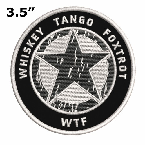 Whiskey tango foxtrot - foxtrot, patch