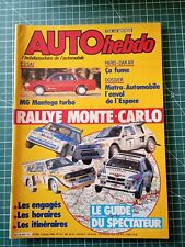 AO105 revue Auto Hebdo 1985