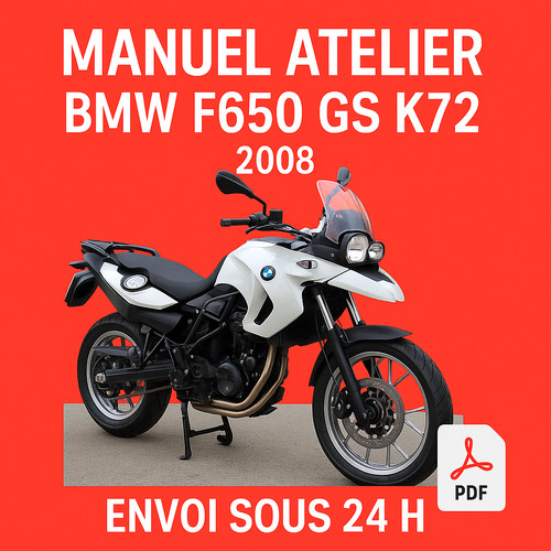 Manuel atelier bmw - f650, gs
