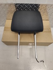 BMW X3 X4 E9x Black Leather White Stitch Front Seat Active Headrest LCI