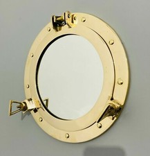 Miroir hublot ancien finition