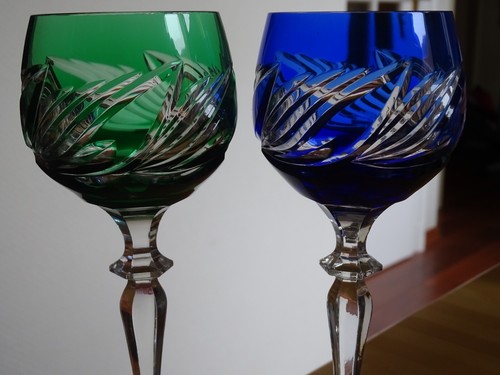 Grands verres vin couleur - 2, a