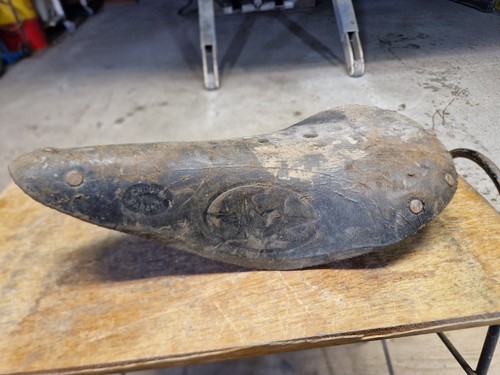 Selle velo course vintage - selle, cuir
