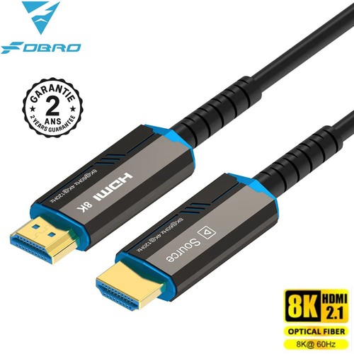 Câble hdmi fibre - hdmi,