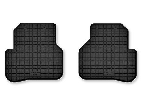 Tapis arrière caoutchouc bac