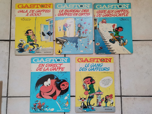 Lot gaston lagaffe - lot, 4