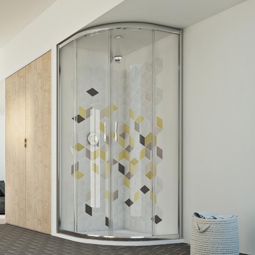 Cabine douche paroi - de,