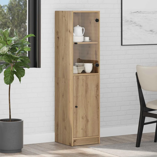 Buffet avec portes - buffet, verre