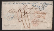 + LETTRE PAQUEBOT USA NEW