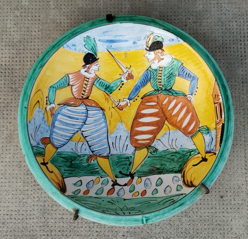 Ancien plat céramique - ancien,
