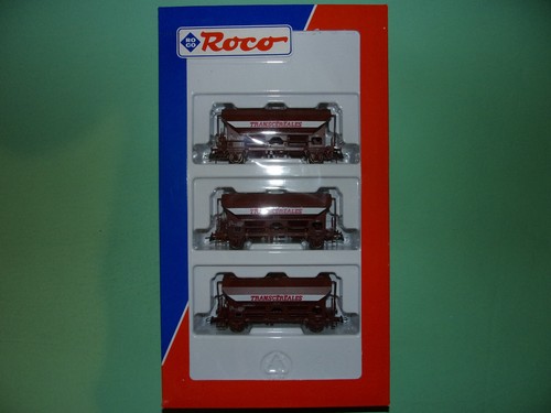 Roco coffret wagons trémies - 3,