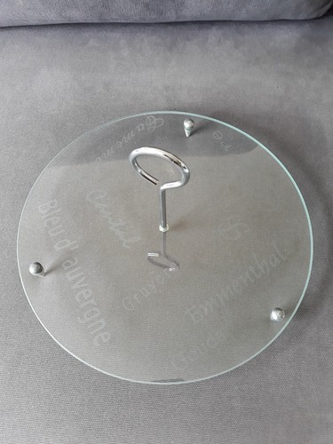 Plateau fromage verre - a,