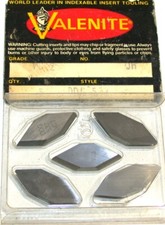 Lot of 5 New Valenite