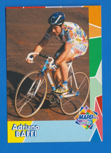 Cyclisme carte cycliste baffi - carte,