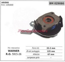 Embrayage Électromagnétique Warner Tondeuse Ariens 029080