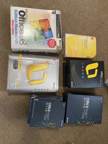 Lot logiciels microsoft - 14,