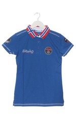 NEBULUS Polo Dames Haut T EU 36 bleu style décontracté