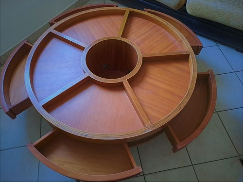 Table basse bois - basse, exotique