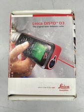 LEICA DISTO D3A Laser Distance Meter w/ Case Box Used Tested Working Japan