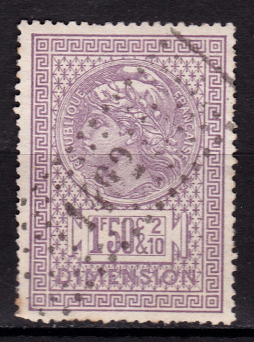 Timbre fiscal france - france, 1885
