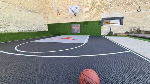 Revêtement parquet dalle