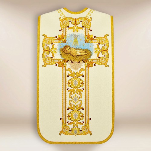 Chasuble brodée romaine - , «