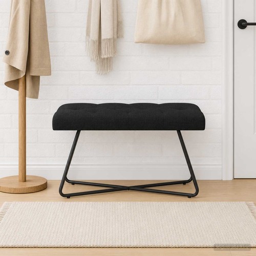 Banc avec capitonnage bouton