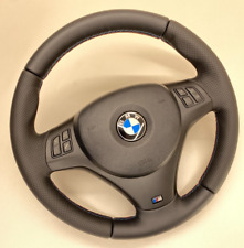 BMW M STEERING WHEEL E90 E91 E92 E93 M3 E82 E81 E8 E88 1 3 SERIES M STITCHING