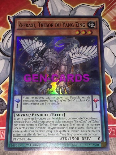 Carte zefraxi tresor - yu,