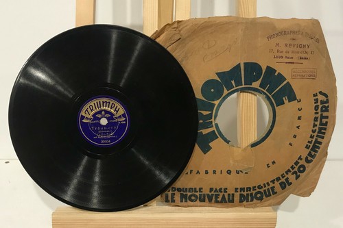 Ancien disque saphir - ancien,