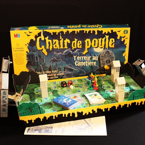 Pour jeu chair poule - pour,