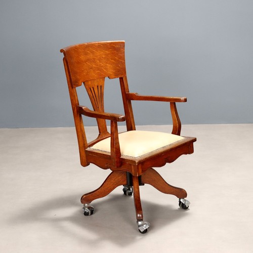 Fauteuil pivotant ancien - fauteuil,