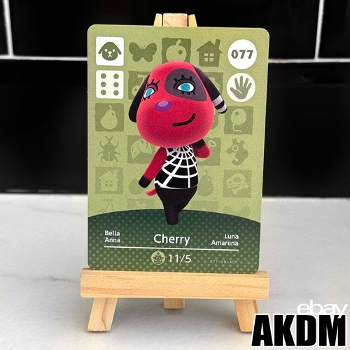 Carte officielle amiibo animal - carte,