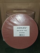 ASFLEX 125 Disques Abrasif Velcro Ponceuse Girafe Diametre 225 mm P80 REF 303 80