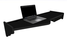 Table Longue En Bois Noir Avec