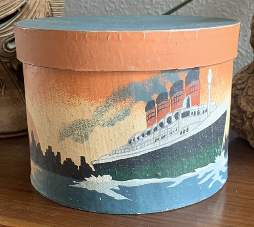 Grande boite vintage - , carton