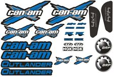 Kit d'autocollants Can-am Outlander couleur bleue
