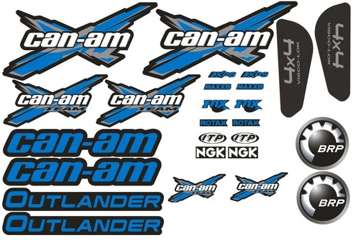 Kit autocollants can am - kit, d'autocollants