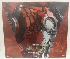 Hot Toys Marvel Iron Man Mark V Suit Up Version Deluxe MMS600 1/6 Scale Figure