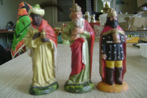 Santons résine rois - 9,