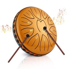 Steel Tongue Drum 6 Pouces 11