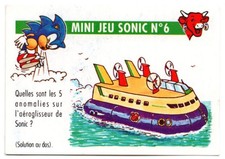 Vignette n°6 "MINI JEU SONIC"