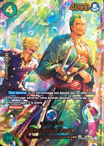Roronoa zoro prb02 006 - prb02-006, sp